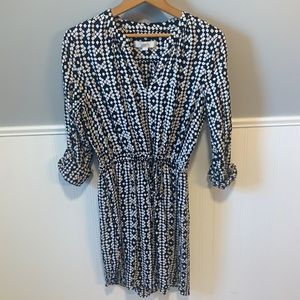 Medium black & white Loft dress